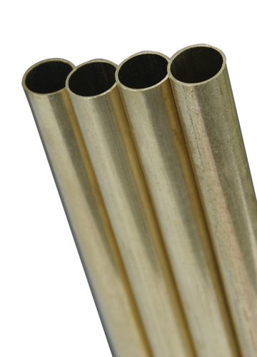 K&S 3/8 in. D X 36 in. L Round Brass Tube 1 pk