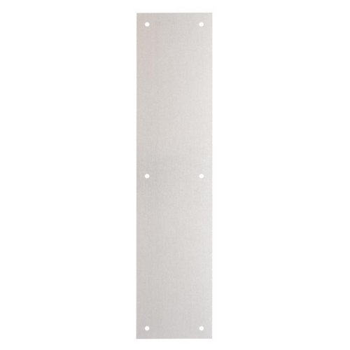 Brinks 15 in. L Satin Aluminum Push Plate
