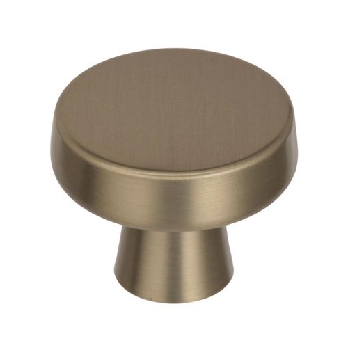 Amerock Blackrock Art Deco Round Cabinet Knob 1-5/16 in. D 1-1/16 in. Golden Champagne 1 pk