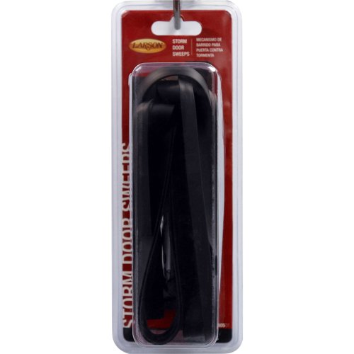 Larson 37-1/2 in. L Black Polyurethane Sweep 2 pc