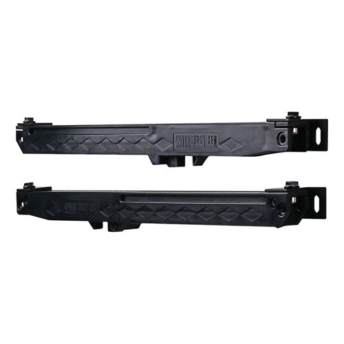 National Hardware Matte Black Plastic Soft Close Kit 1 pc