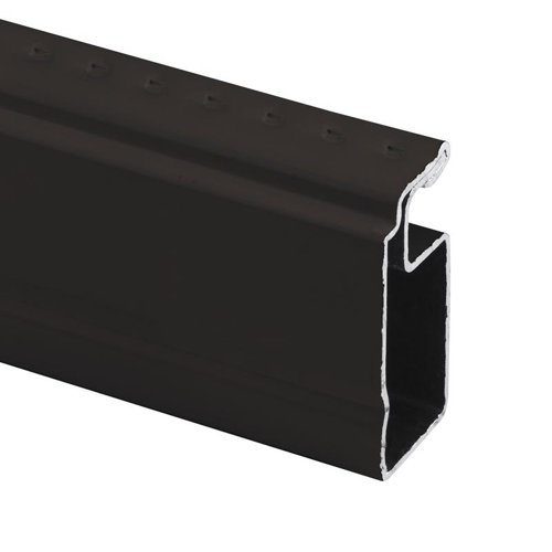 Rustic Bronze Aluminum 1 in. W X 146 in. L Screen Frame 1 pk