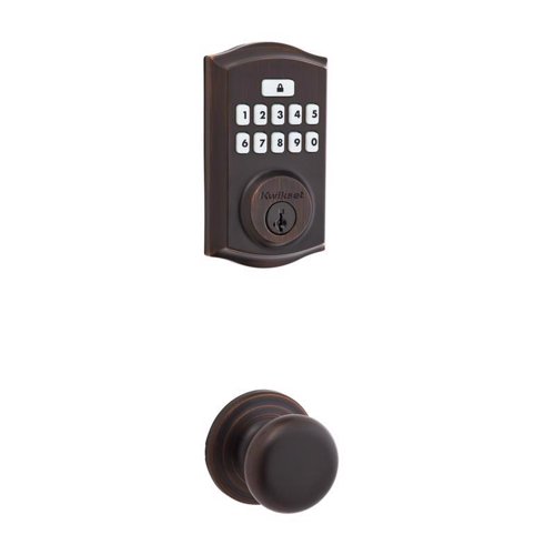 Kwikset SmartCode Venetian Bronze Metal Electronic Touchpad Entry Deadbolt
