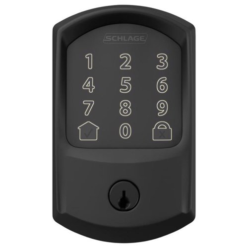 Schlage Encode Matte Black Metal Wi-Fi Deadbolt