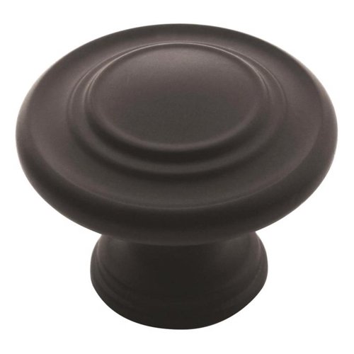 Amerock Inspiration Casual Round Cabinet Knob 1-5/16 in. D 1 in. Matte 10 pk