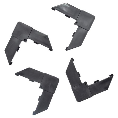 Phifer Wire Bronze Aluminum 3 in. W X 6 in. L Window Frame Corner 1 pk