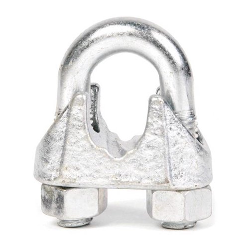 Koch Industries Zinc-Plated Forged Steel Wire Rope Clip 3/16 in. L