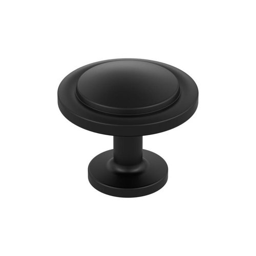 Amerock Everyday Basics Loop Round Cabinet Knob 1-3/16 in. D 1 in. Matte 1 pk