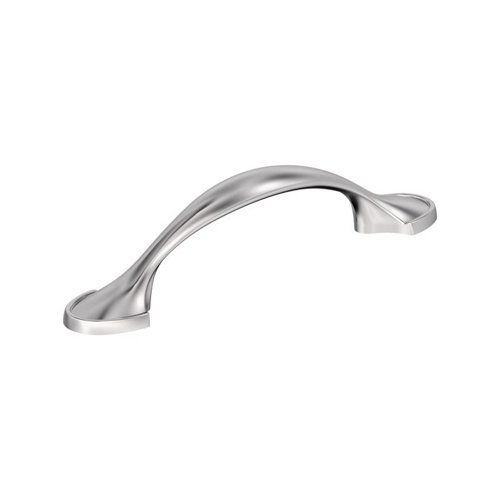 Amerock Everyday Basics Fairfield Cabinet Pull 3 in. Polished Chrome Silver 1 pk