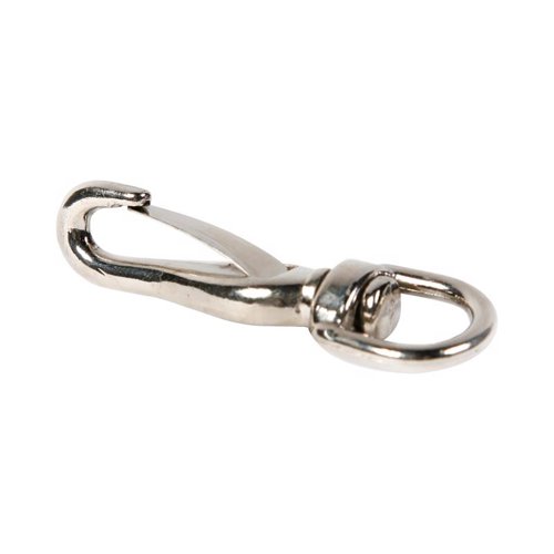 Koch Industries Nickel-Plated Die Cast Spring Snap 30 lb 2.5 in. L