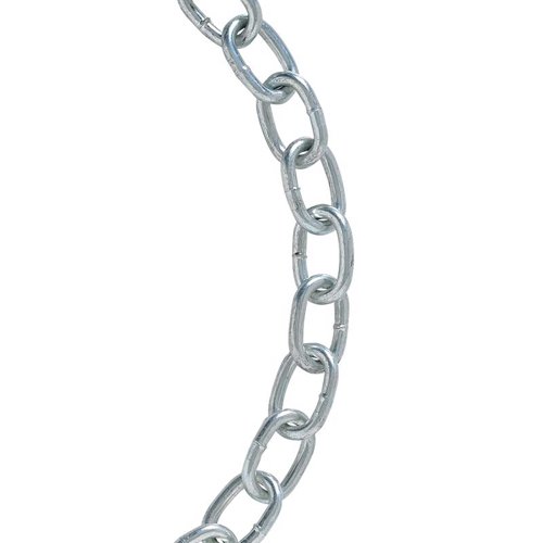 Koch Industries 2/0 Sizes Passing Link Carbon Steel Chain .192 in. D X 20 ft. L