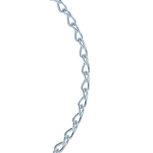 Koch Industries 16 Sizes Single Jack Steel Jack Chain .062 in. D X 20 ft. L