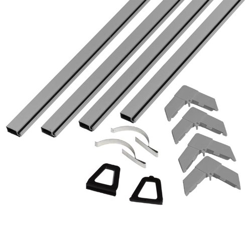 Phifer Wire Gray Aluminum 60 in. W X 60 in. L Screen Frame Kit 1 pk