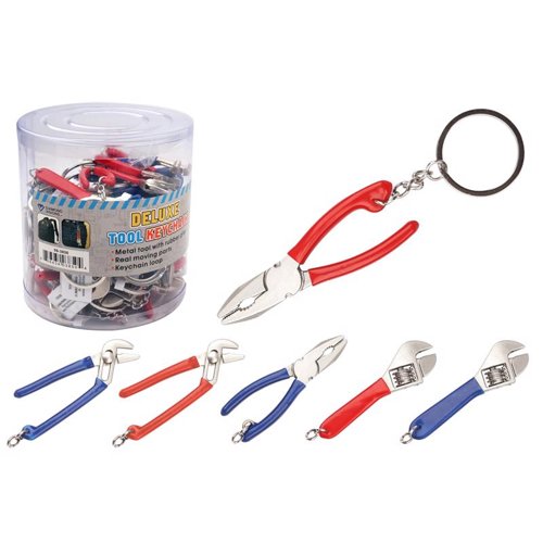 Diamond Visions Metal Assorted Tool Keychain