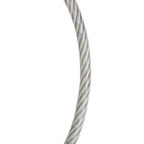 Koch Industries 3/16-1/4 in. D X 250 ft. L Galvanized Clear Vinyl Coated Wire Rope Cable