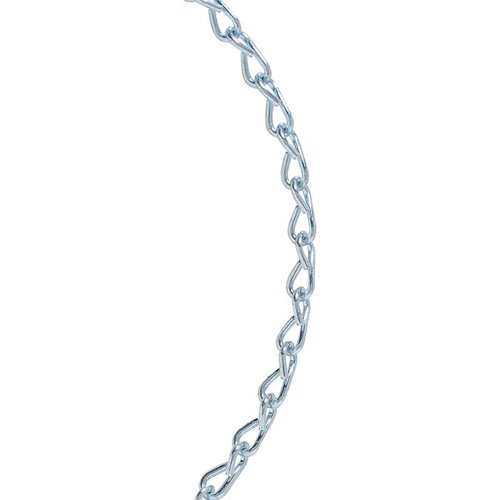 Koch Industries 12 Sizes Single Jack Steel Jack Chain .105 in. D X 100 ft. L