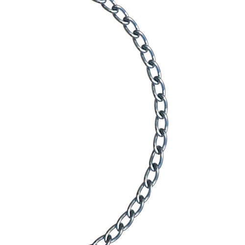 Koch Industries 2 Sizes Twist Link Carbon Steel Machine Chain .148 in. D X 125 ft. L