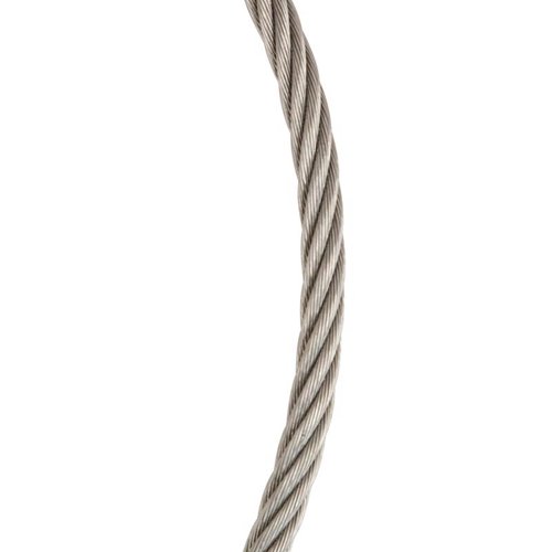 Koch Industries .125 in. D X 125 ft. L Galvanized Stainless Steel Cable
