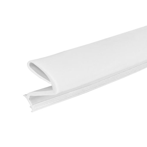 M-D BUILDING PRODUCTS White Rubber Top & Sides Door Seal For Door Jambs 81 in. L X 0.62 in.