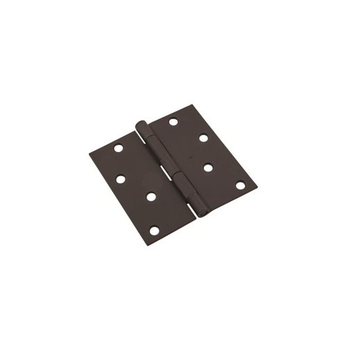 National Hardware 4 in. L Black Door Hinge 1 pk