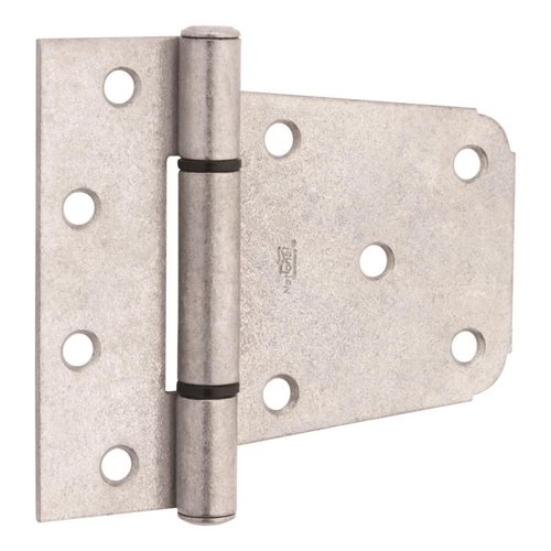 National Hardware 3.5 in. L Silver Steel Gate Hinge 1 pk