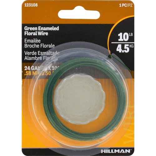 HILLMAN 100 ft. L Steel 24 Ga. Hobby Wire