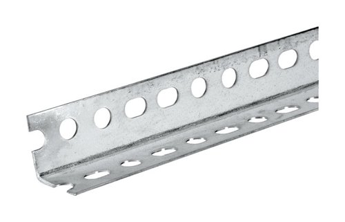 SteelWorks 5/64 in. X 1-1/2 in. W X 60 in. L Steel Slotted Angle