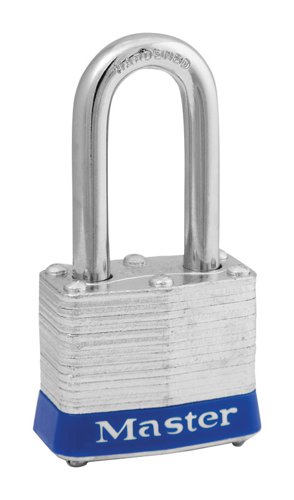 Master Lock 1-5/16 in. H X 1-9/16 in. W Steel 4-Pin Cylinder Exterior Padlock