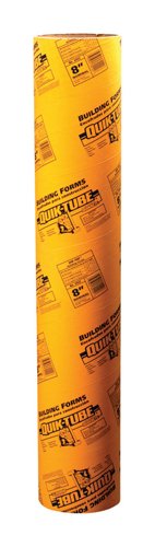 Quikrete Quik-Tube Cardboard Concrete Building Form Tube 4 ft. L X 8 in. D
