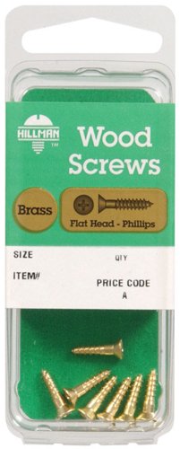 HILLMAN No. 10 X 2 in. L Phillips Coarse Wood Screws 1 pk