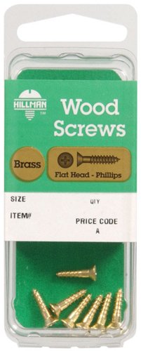 HILLMAN No. 12 X 1-1/2 in. L Phillips Coarse Wood Screws 1 pk