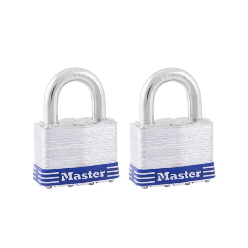 Master Lock 1-1/2 in. H X 7/8 in. W X 2 in. L Steel 4-Pin Cylinder Exterior Padlock