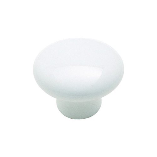 Amerock Allison Round Cabinet Knob 1-1/4 in. D 15/16 in. Flat 1 pk