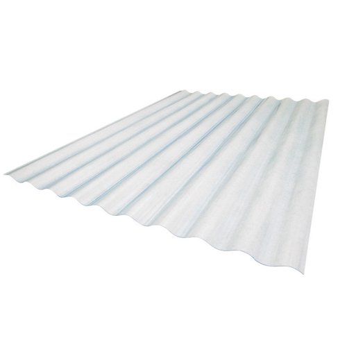 Sequentia Crane Composites 144 in. H X 26 in. W Super 600 Clear Fiberglass Panel