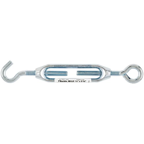 Hampton Zinc-Plated Aluminum/Steel Turnbuckle 160 lb