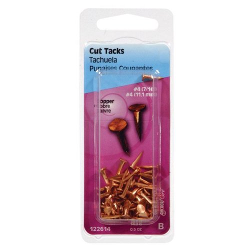 HILLMAN No. 10 X 5/8 in. L Copper Cut Tacks 0.5 pk