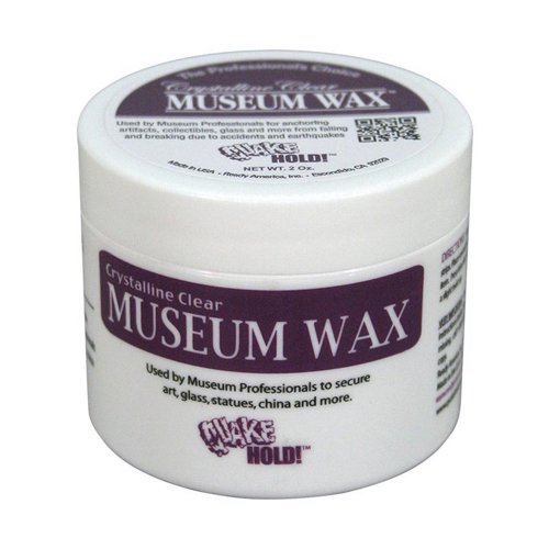 Quake Hold Ready America Mirror Clear Removable Museum Wax 2 oz 1 pk