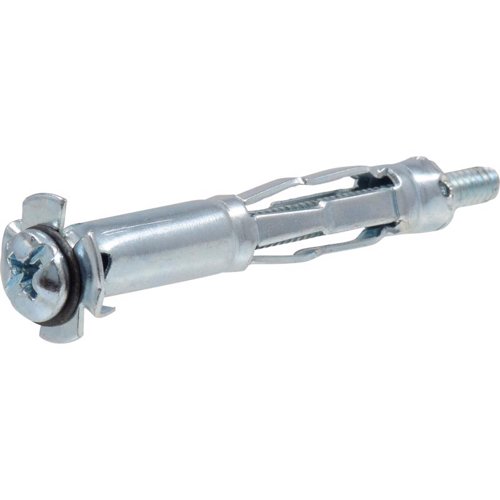 HILLMAN 1/8 in. D X 1/8 in. L Steel Pan Head Hollow Wall Anchors 1 pk