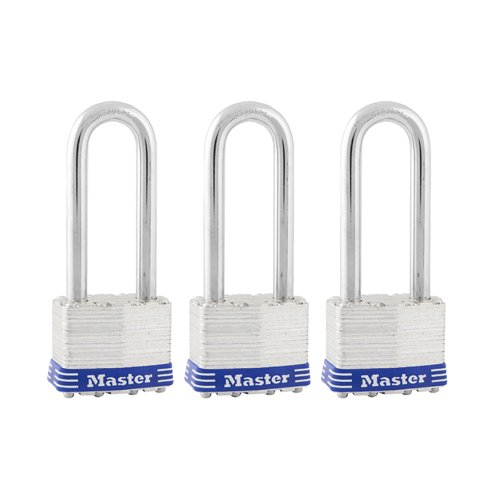 Master Lock 4-11/16 in. H X 1-3/4 in. W Laminated Steel Double Locking Exterior Padlock