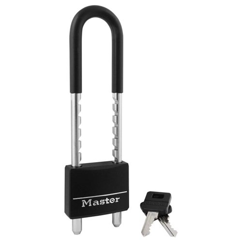 Master Lock 7/8 in. H X 1/4 in. W Steel Double Locking Covered Padlock
