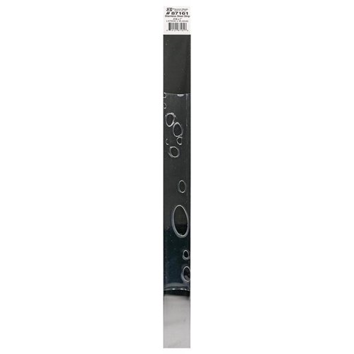 K&S 12 in. L X 1 in. W Stainless Steel Strip