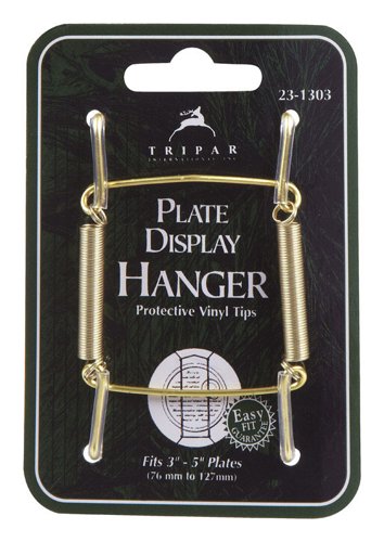 Tripar Brass Plate Hanger 1 pk