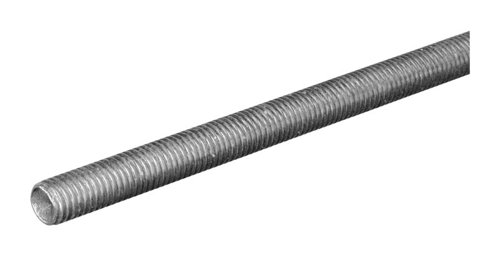 SteelWorks 1/4 in. D X 36 in. L Low Carbon Steel Threaded Rod