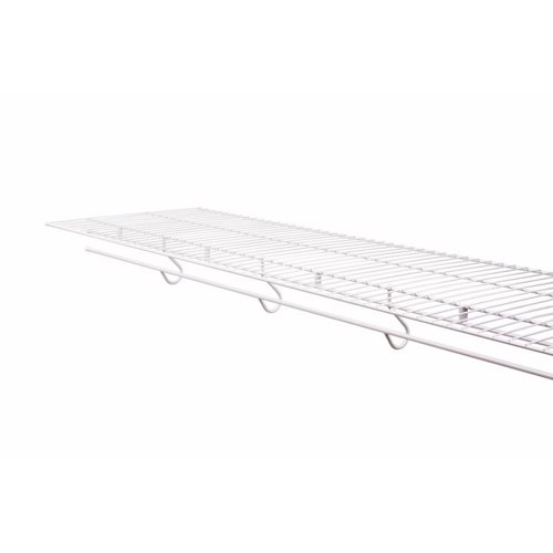 Rubbermaid 96 in. H X 12 in. W X 8 ft. L Steel Free Slide Shelf