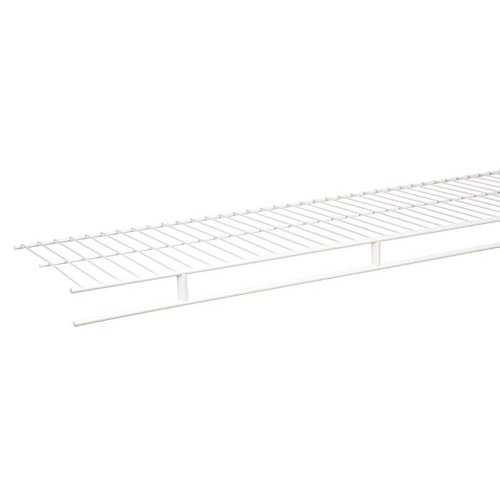Rubbermaid 96 in. H X 12 in. W X 1.9 in. L Steel Wardrobe Shelf