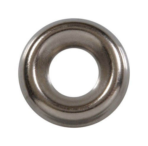 HILLMAN Nickel-Plated Steel .164 in. Countersunk Finish Washer 100 pk