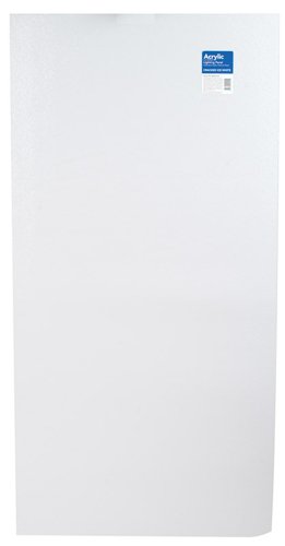 Plaskolite Optix Cracked Ice 47.75 in. L X 23.75 in. W Square Edge Lighting Panel 1 pk