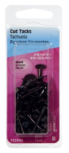 HILLMAN Anchor Wire No. 16 X 13/16 in. L Blue Steel Cut Tacks 1 pk