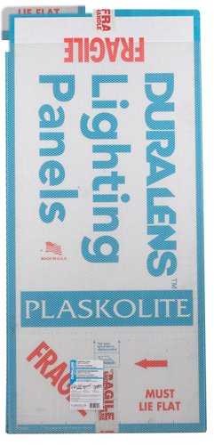 Plaskolite Duralens Prismatic 47.75 in. L X 23.75 in. W Square Edge Lighting Panel 1 pk