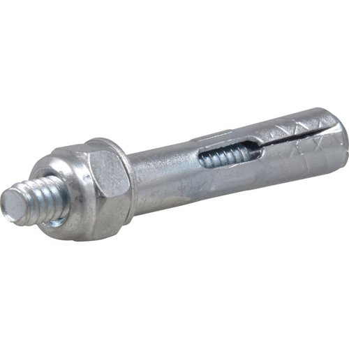 HILLMAN 1/4 in. D X 1-3/8 in. L Steel Hex Head Sleeve Anchors 50 pc